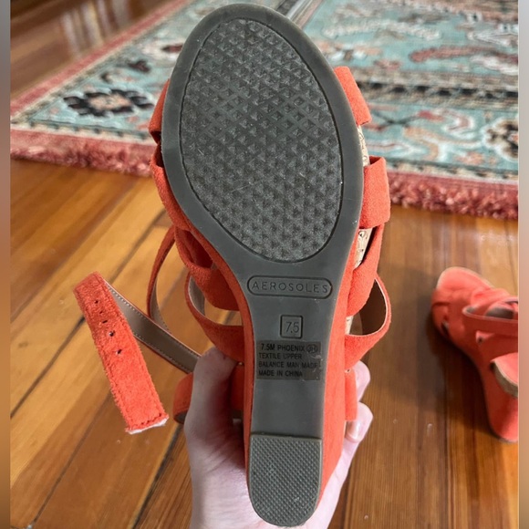 Aerosoles Strappy Wedge Sandals - Picture 5 of 5